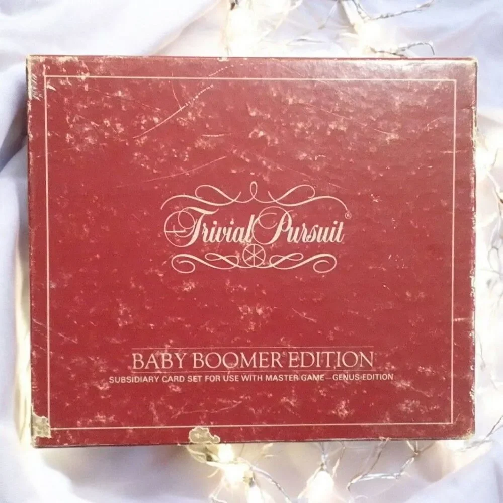 Vintage 1983 Trivial Pursuit Baby Boomers Edition Card Set